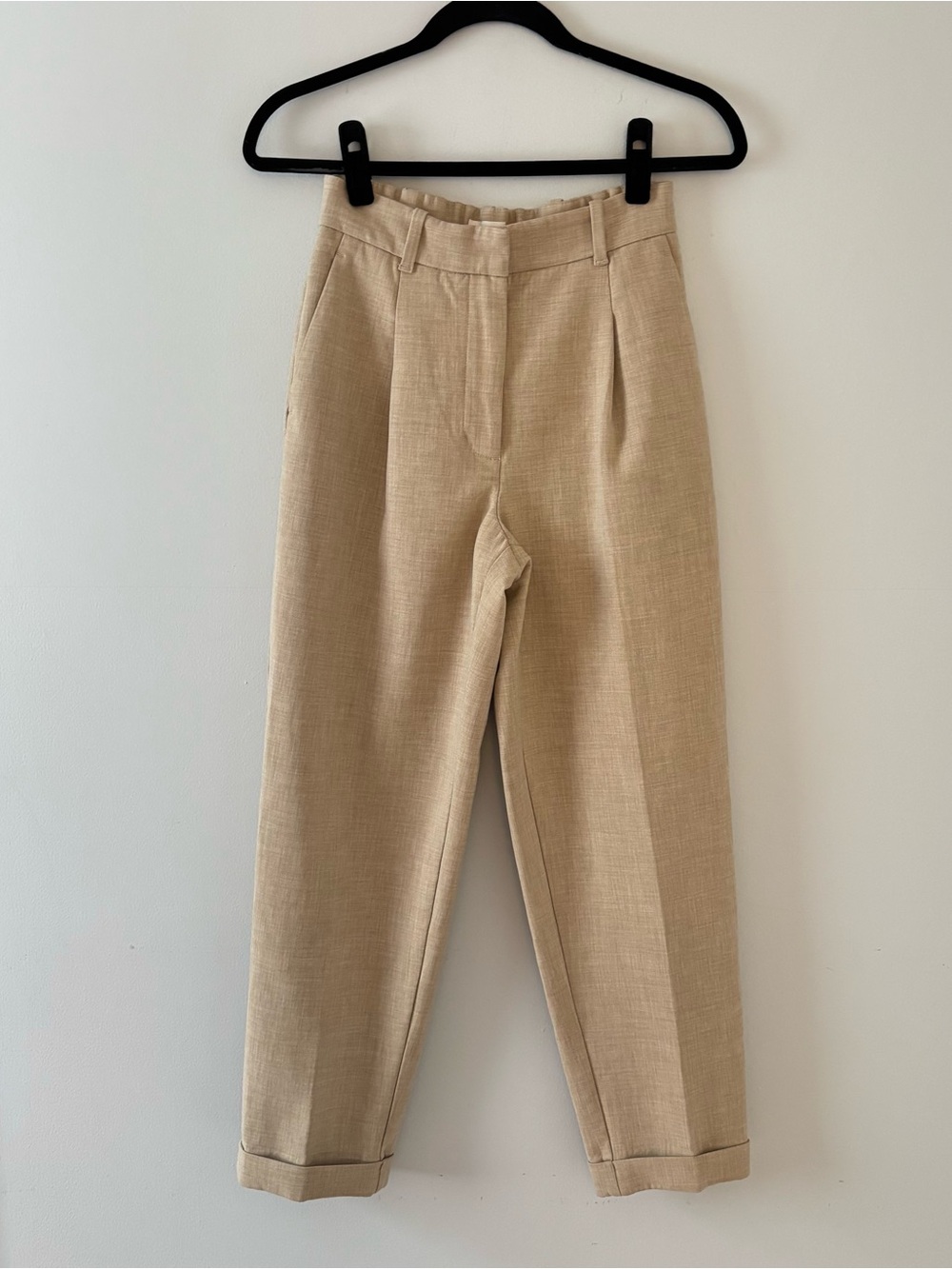 Wilfred Dashwood Pant High-Rise Relaxed Trouser Cuffed Hems Workwear Aritzia